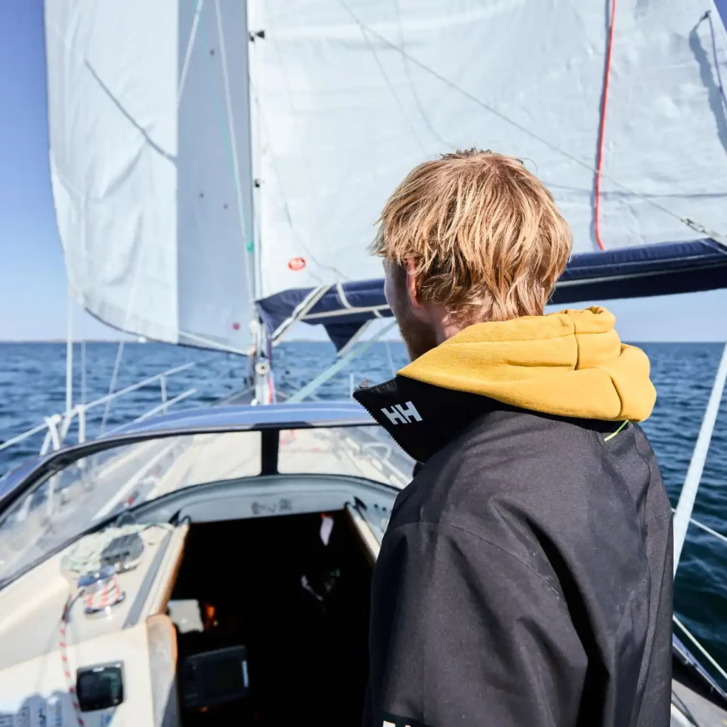 Chartership am seglen auf einer gfk yacht
